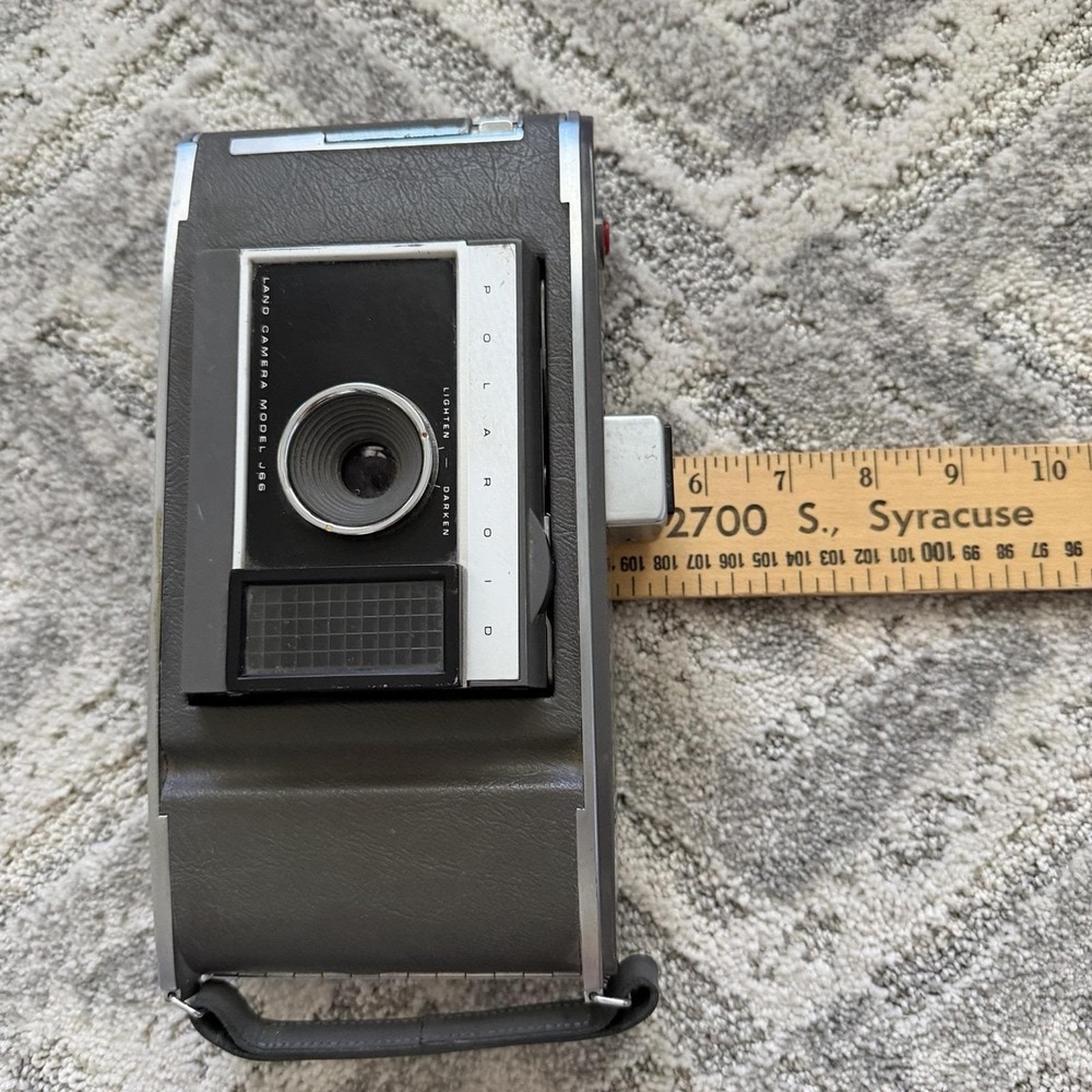 Vintage Polaroid Land Camera Model J66 Folding Instant Camera Made in USA - Picture 9 of 10